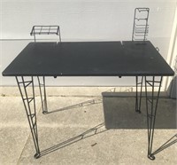 Metal Leg Desk/ Craft Table