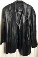 Custom Arrow Leather Coat Men's