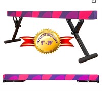 Adjustable Balance Beam 8 ft Gymnastic Beam