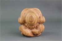 Chinese Wood Carved Man Figure