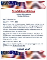 READ BEFORE BIDDING!