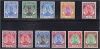 Malaya-Trengganu Stamps #53-73, CV $146.95