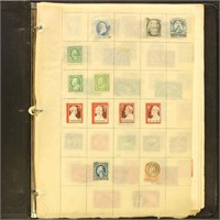 US Stamps 1870s-1930s includes some faulty classic