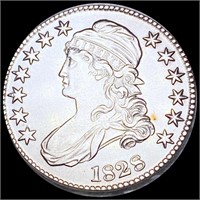 1828 Capped Bust Half Dollar UNCIRCULATED