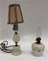 Lot of 2 Vintage Lamps