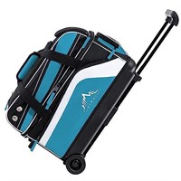 GoHimal Double Roller 2 Ball Bowling Bag with Sepa