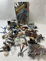 Action Figure Lot Tons Of Accessories