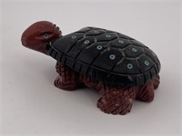 Julie Norton Zuni Carved Turtle Pipestone Fetish