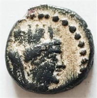 Antioch 100B.C. Tyche/Tripod Ancient Greek coin