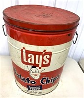Lay's Potato Chip Can As Is