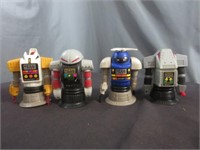 (4) Robo Force Robots