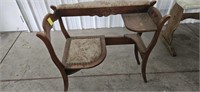 Antique phone table /chair