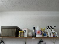 house wash, hornet spray and misc