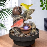 Ferrisland Tabletop Fountain Desktop Electric Wate