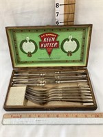 Keen Kutter Forks & Knives Set in Case, 12 Pc.