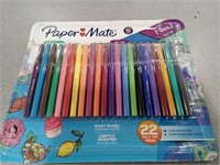 Paper Mate 18 Felt Tip Pens .7MM