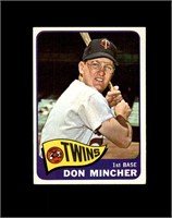 1965 Topps #108 Don Mincher EX to EX-MT+
