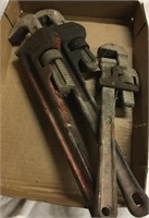 (3) pipe wrenches