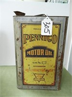 Pennico 5 Gal. Motor Oil Can