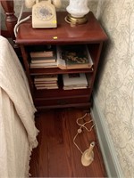 End Table with Books