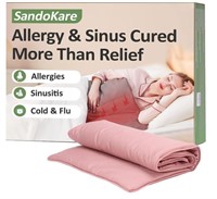 New SandoKare Natural Cures Allergy/Sinus Blanket