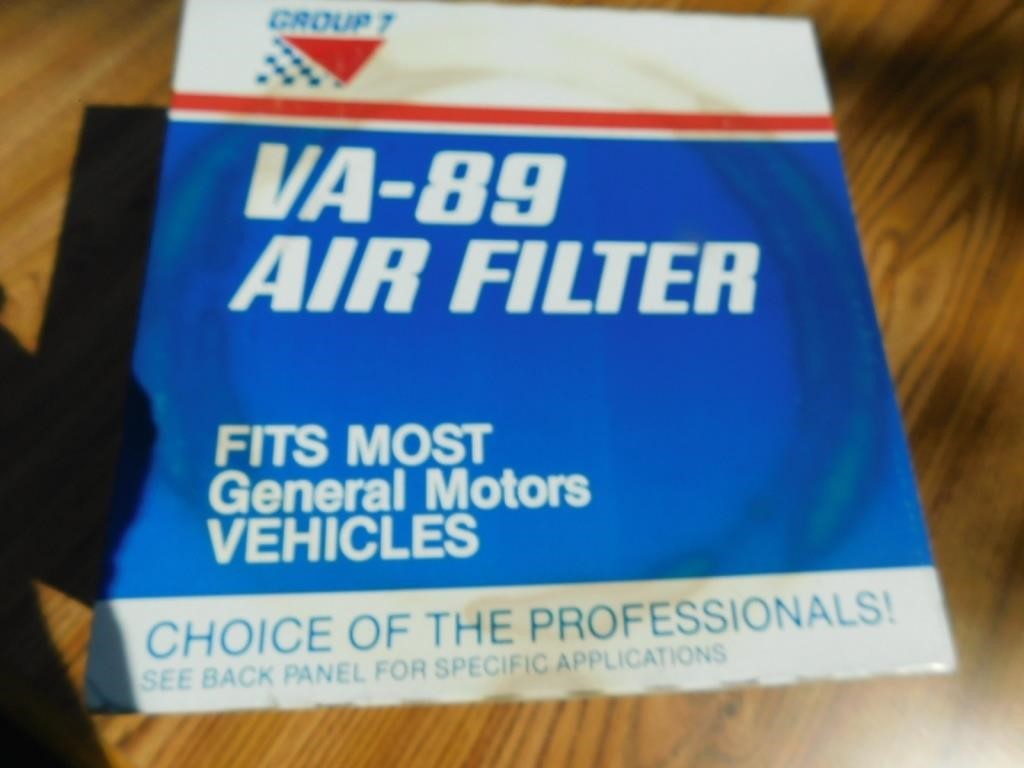 Two Group-7 air filters #VA-89 for GM.