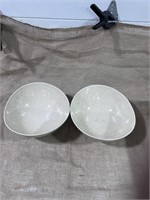 2 redwing bowls