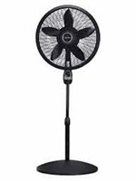 LASKO 1843 18" BLACK REMOTE PEDESTAL FAN