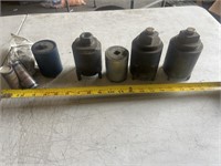 5 Lug Pullers/Spindle Nuts Sockets