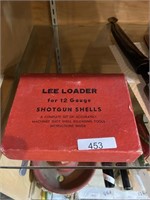 Lee loader for 12 gauge shotgun shells