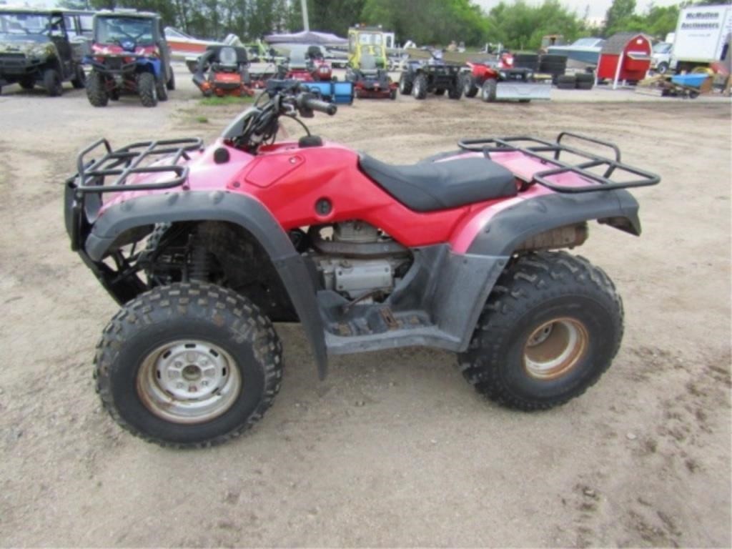 2004 Honda Rancher 350 4x4 Manual, Reverse, Elec.