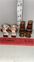 Vintage Ceramic Bonzo Dogs Japan I'm Salt & I'm