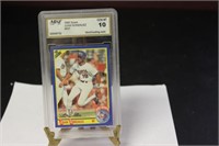 A Graded Juan Gonzalez 1990 Rookie Card