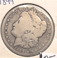 1899-O   Morgan Dollar