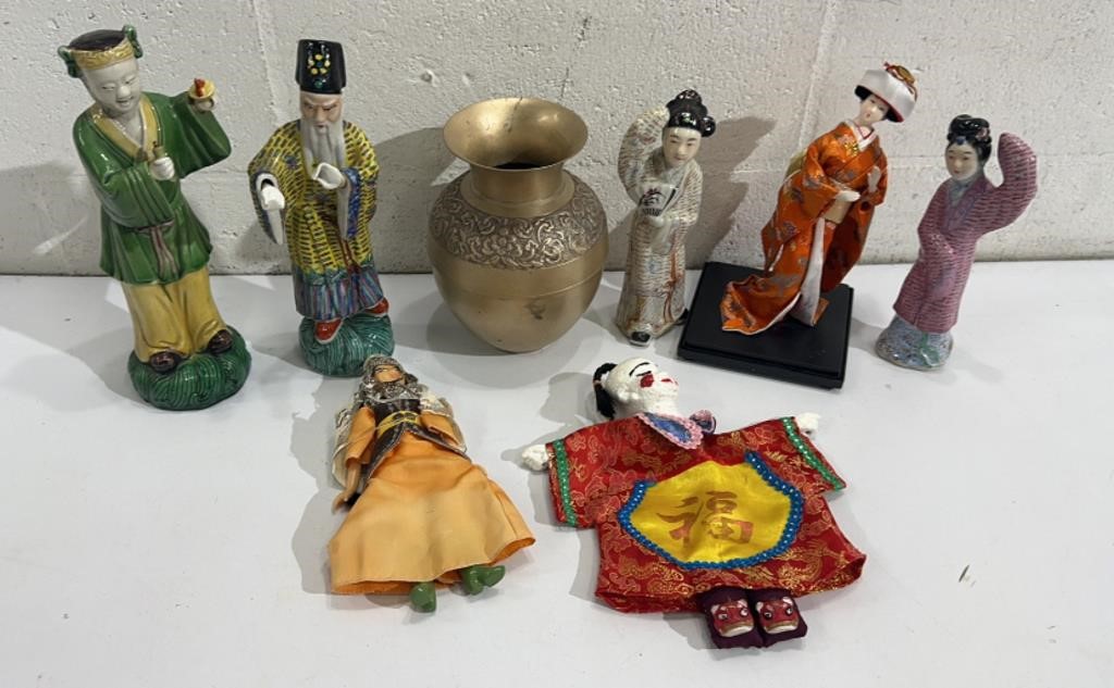 Asian Figurines, Dolls and More K14A