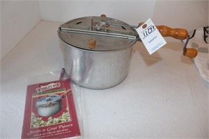 Earl May Stove Top popcorn popper