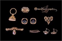 Antique Victorian Gold Filled Jewelry