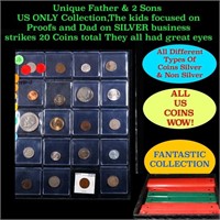 Unique Father & 2 Sons US ONLY Collection,The kids