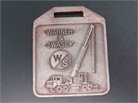 Warner and Swasey W/S" Crane Watch FOB