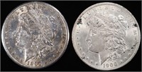 1897-S & 1900 MORGAN DOLLARS