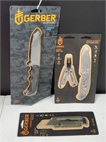 Brand New In Blisters Gerber Knives