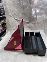 15"x15" Folding Mounted Tool Shelf & (3) 17"x3-1/2