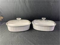 Corning Ware casserole dish with lid