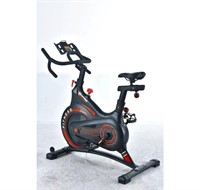 PLH Fitness Home Spin Bike, Red/Black