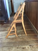 combination step stool / chair
