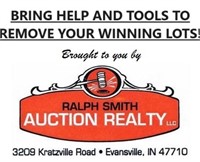 BRING HELP & TOOLS 2 REMOVE ANY & ALL LOT WINNINGS