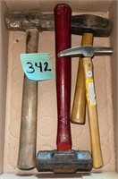 Lot of Hand Sledge Hammers
