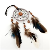 Dream Catcher With Glass Seed Beads