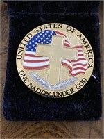 One Nation Under God Coin