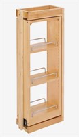 6"x30" 3-Tier Wood Cabinet-mount